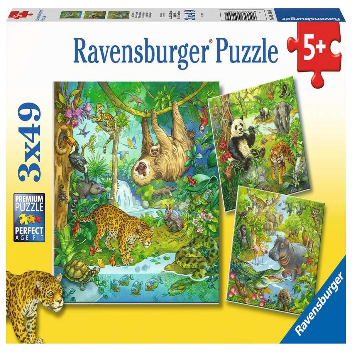 jungle-fun-3x49-piece-puzzle