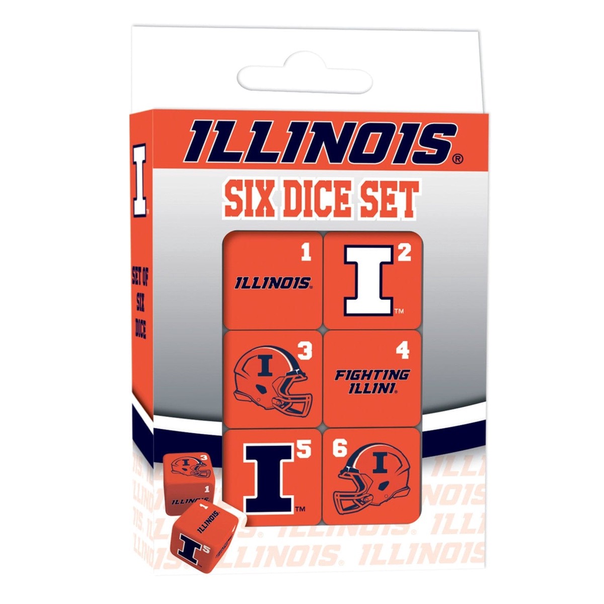 illinois-fighting-illinois-dice-set-19mm