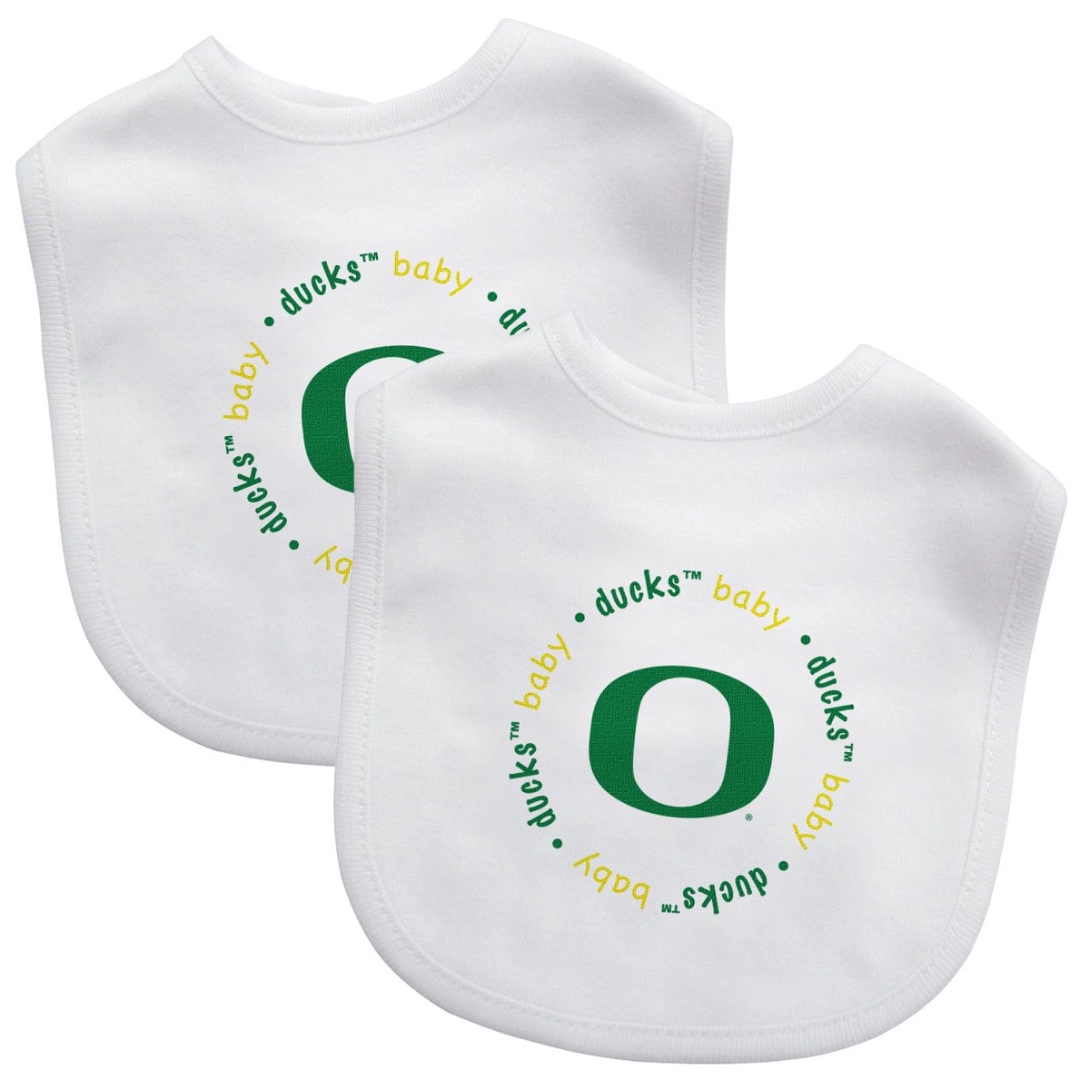 oregon-ducks-baby-bibs-2-pack