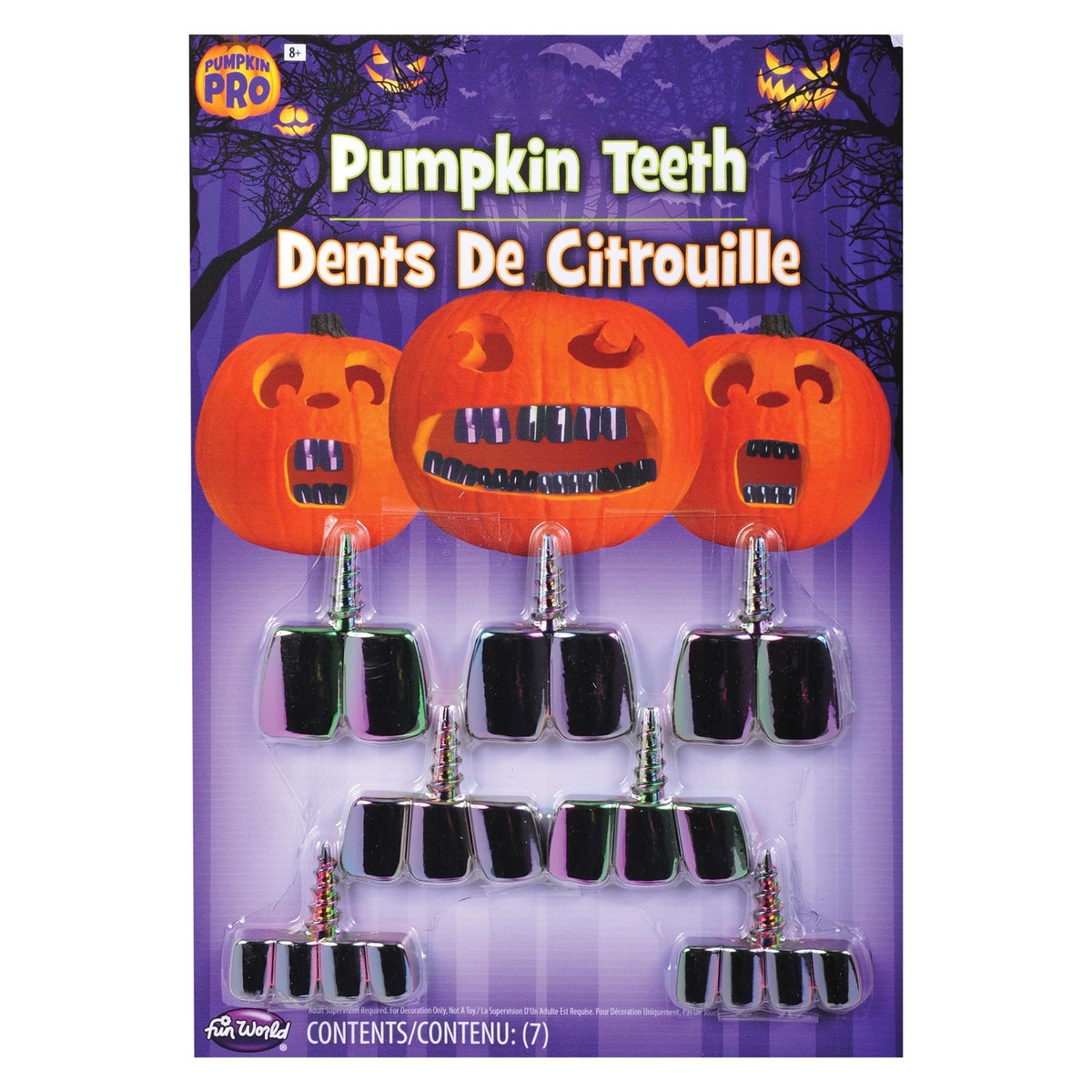 oil-slick-pumpkin-decorating-teeth-buck-teeth