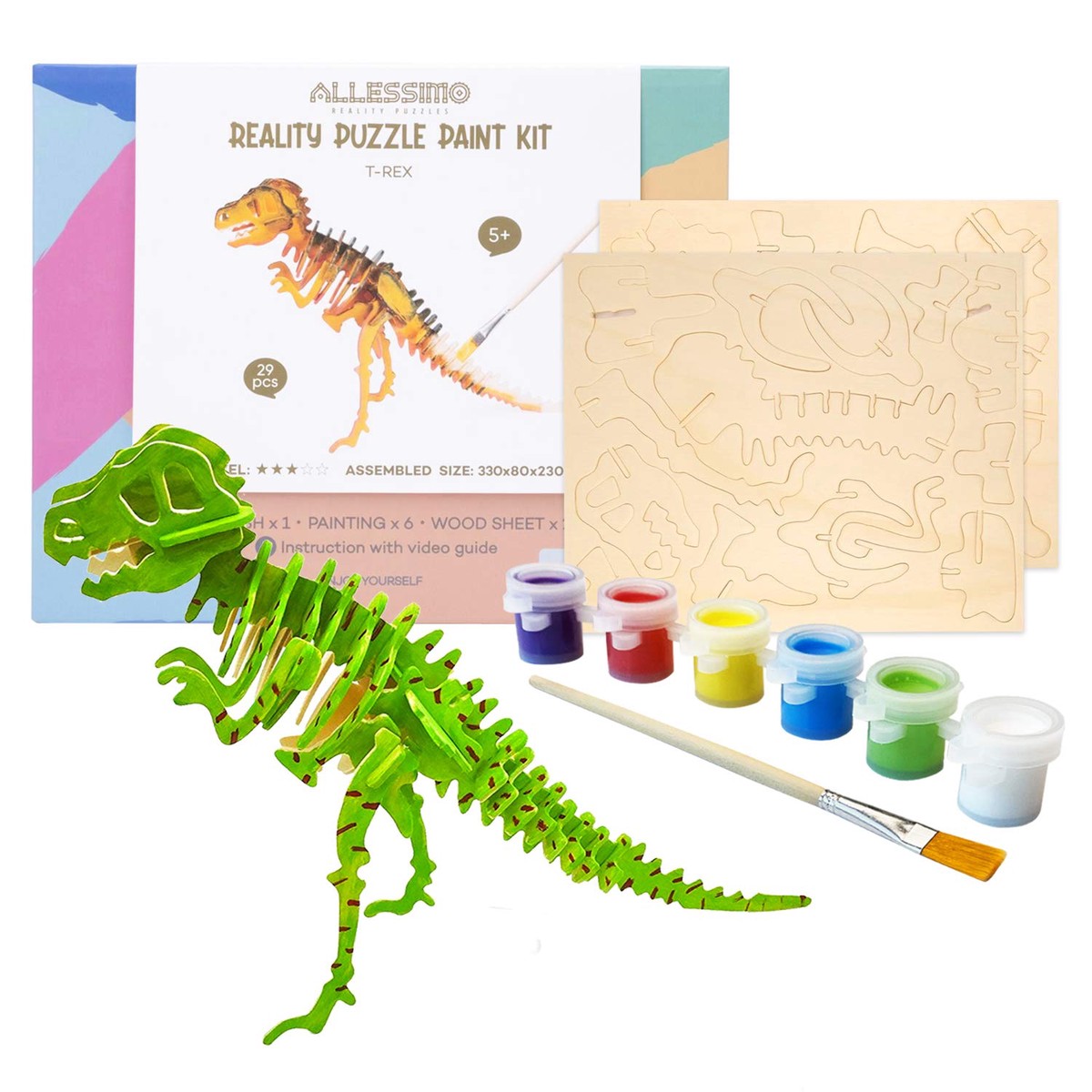 3d-diy-t-rex-puzzle